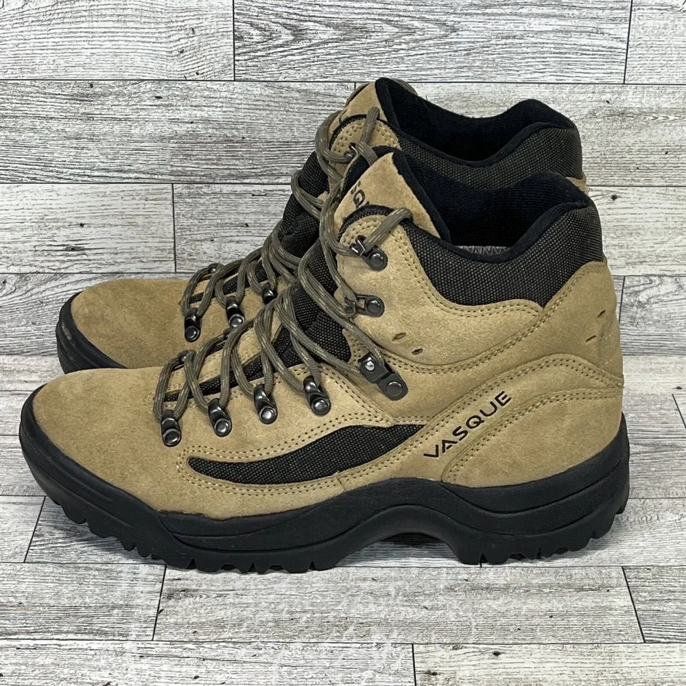 Vasque Skywalk Suede Hiking Boot Tan Brown 7431 Men Size 8.5‎